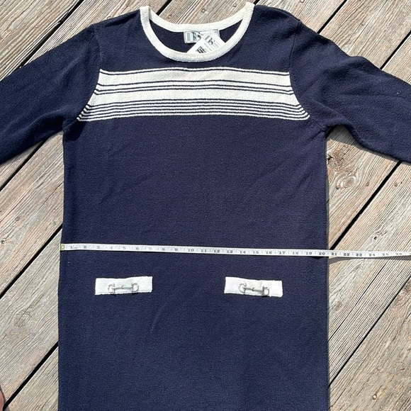 NWT Norton Studio vintage knit sheath dress M-L - Picture 7 of 9